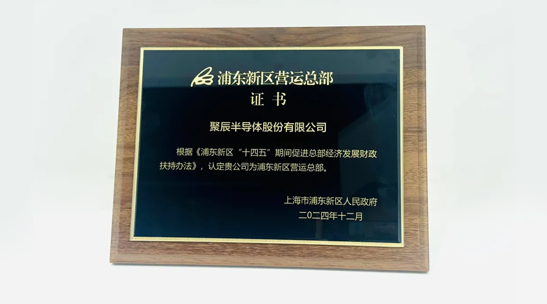聚辰半导体荣获“浦东新区运营总部”颁证